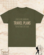 FIRST IN MY BLOODLINE Travel Cotton Tshirt Swiftsoul