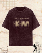 FIRST IN MY BLOODLINE Travel Cotton Tshirt Swiftsoul 