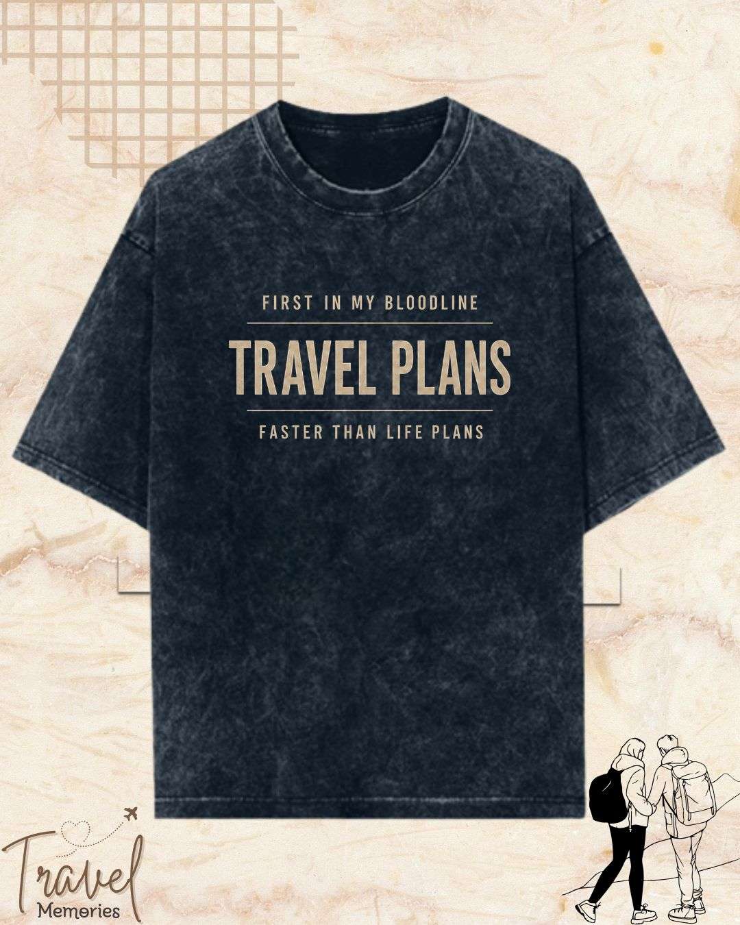 FIRST IN MY BLOODLINE Travel Cotton Tshirt Swiftsoul 
