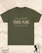 FIRST IN MY BLOODLINE Travel Cotton Tshirt Swiftsoul 