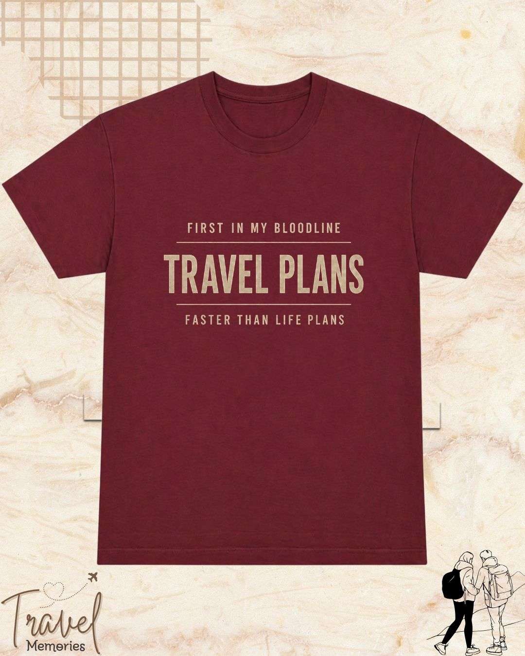 FIRST IN MY BLOODLINE Travel Cotton Tshirt Swiftsoul 