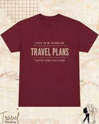 FIRST IN MY BLOODLINE Travel Cotton Tshirt Swiftsoul
