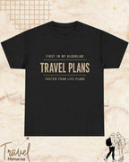 FIRST IN MY BLOODLINE Travel Cotton Tshirt Swiftsoul
