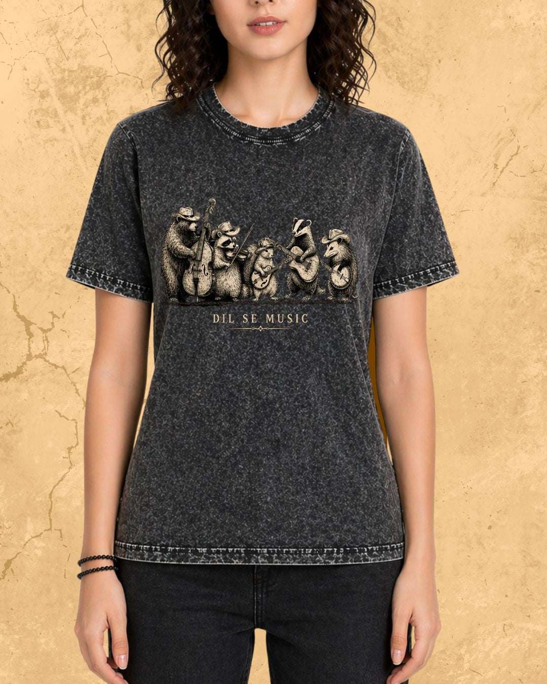 Folk Band Animals Music T-Shirt Billien LLC 