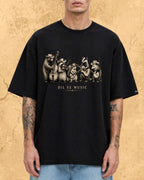 Folk Band Animals Music T-Shirt Billien LLC 