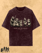 Folk Band Animals Music T-Shirt Billien LLC 