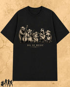 Folk Band Animals Music T-Shirt Billien LLC 