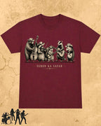 Folk Band Animals Music T-Shirt Billien LLC 