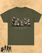 Folk Band Animals Music T-Shirt Billien LLC 