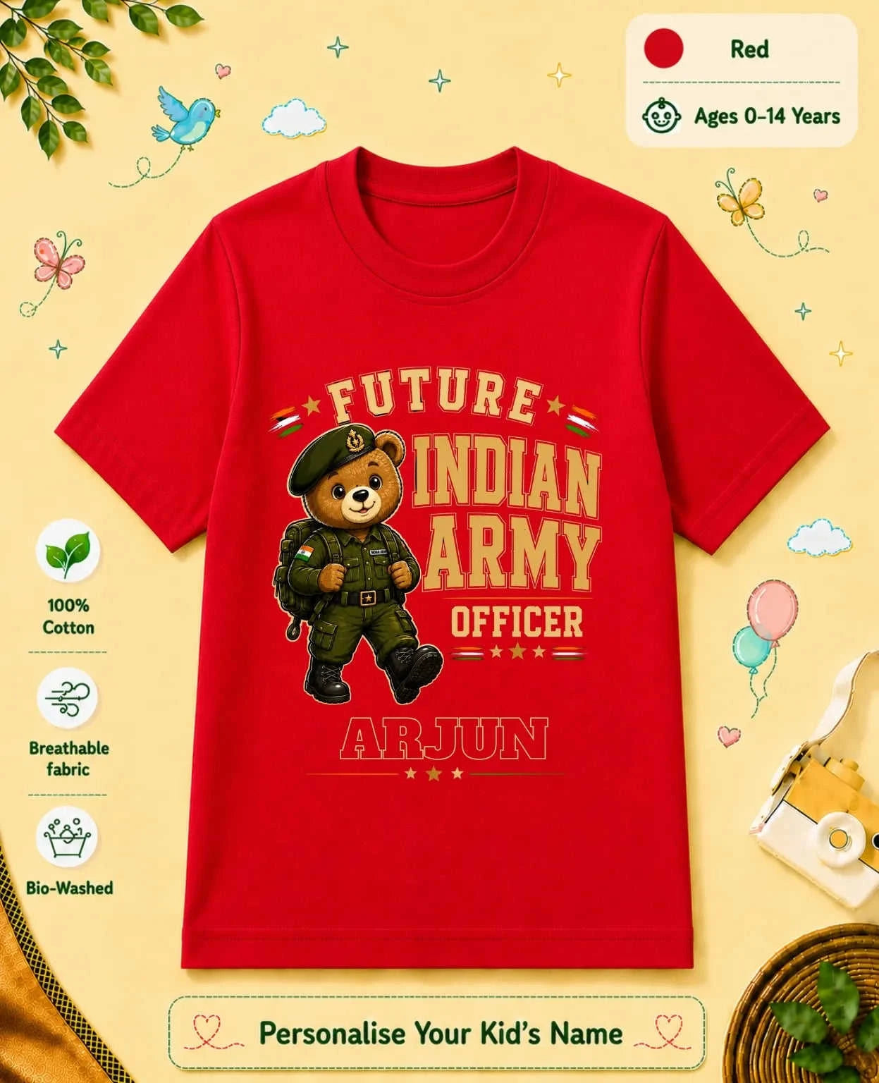 Future Professionals Custom Kid Cotton Tshirt Swiftsoul