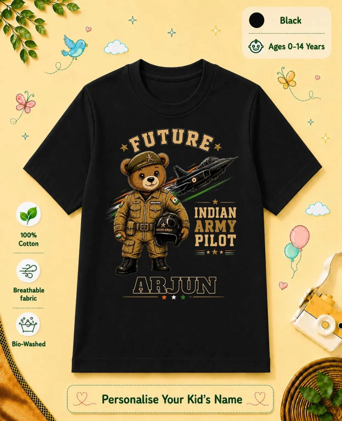 Future Professionals Custom Kid Cotton Tshirt Swiftsoul