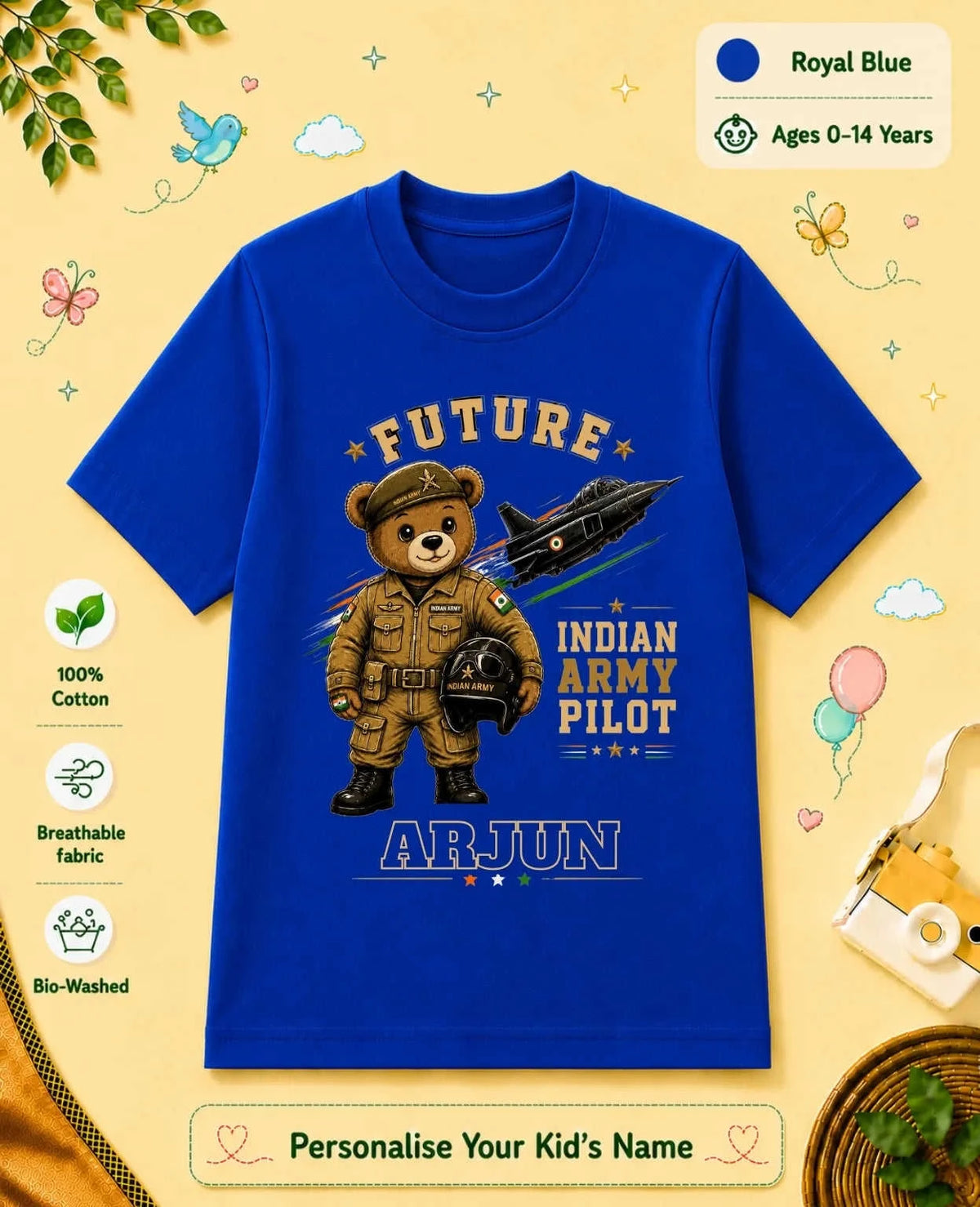 Future Professionals Custom Kid Cotton Tshirt Swiftsoul