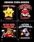 Future Professionals Custom Kid's Name Tee Swiftsoul 