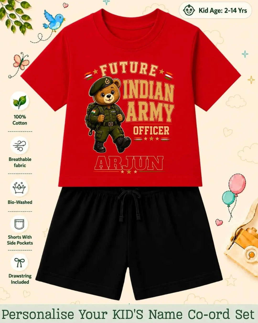 Future Professionals Kid Co-ord Set Swiftsoul
