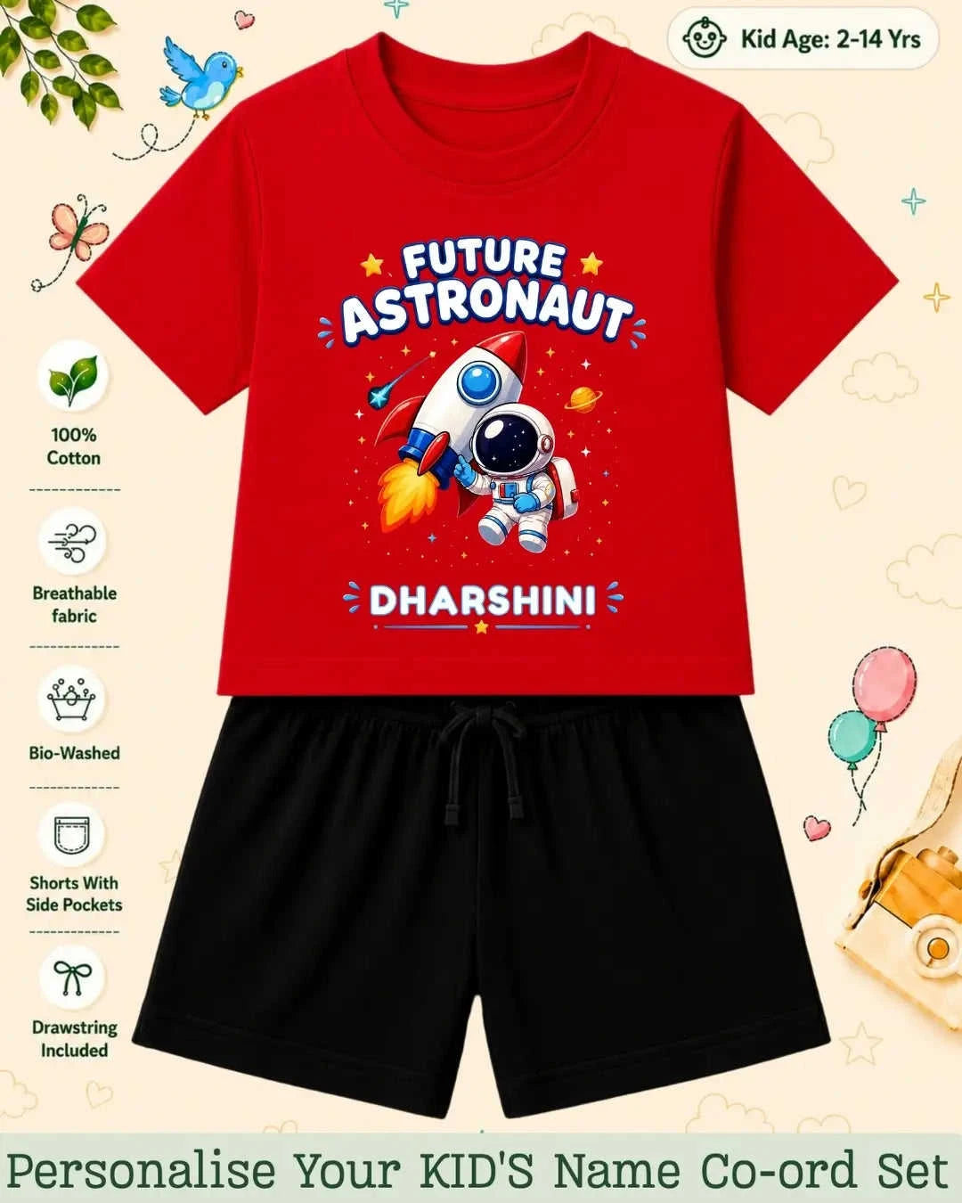 Future Professionals Kid Co-ord Set Swiftsoul