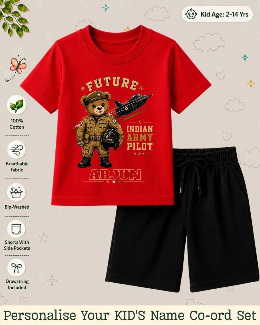 Future Professionals Kid Co-ord Set Swiftsoul