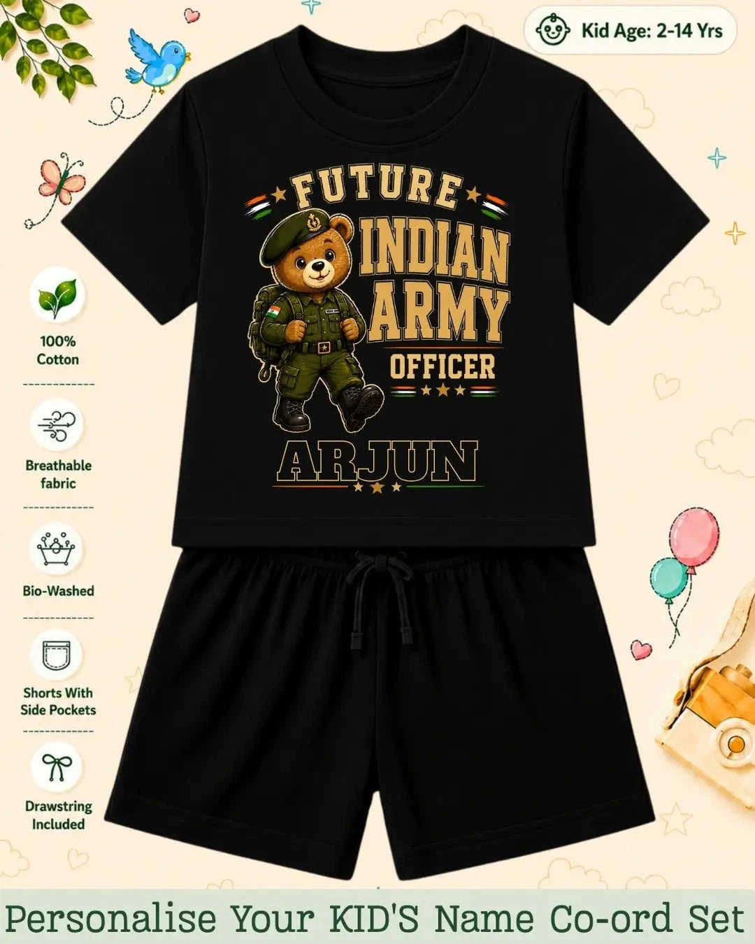 Future Professionals Kid Co-ord Set Swiftsoul