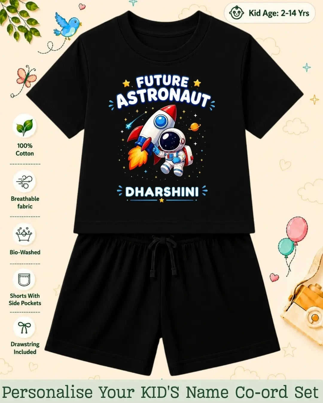 Future Professionals Kid Co-ord Set Swiftsoul