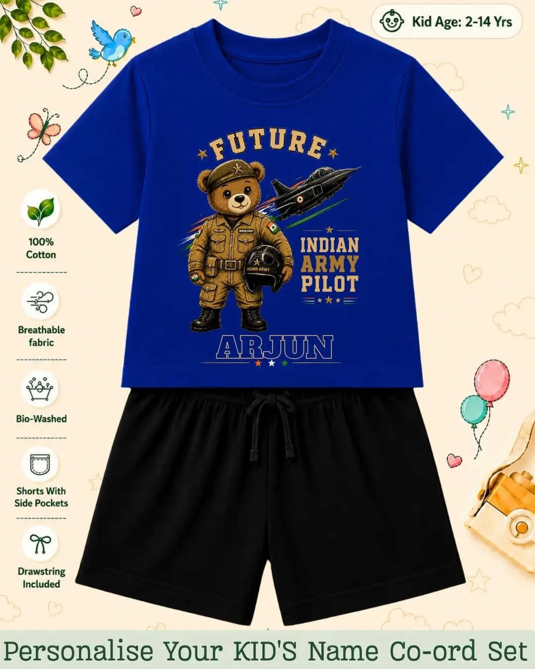 Future Professionals Kid Co-ord Set Swiftsoul