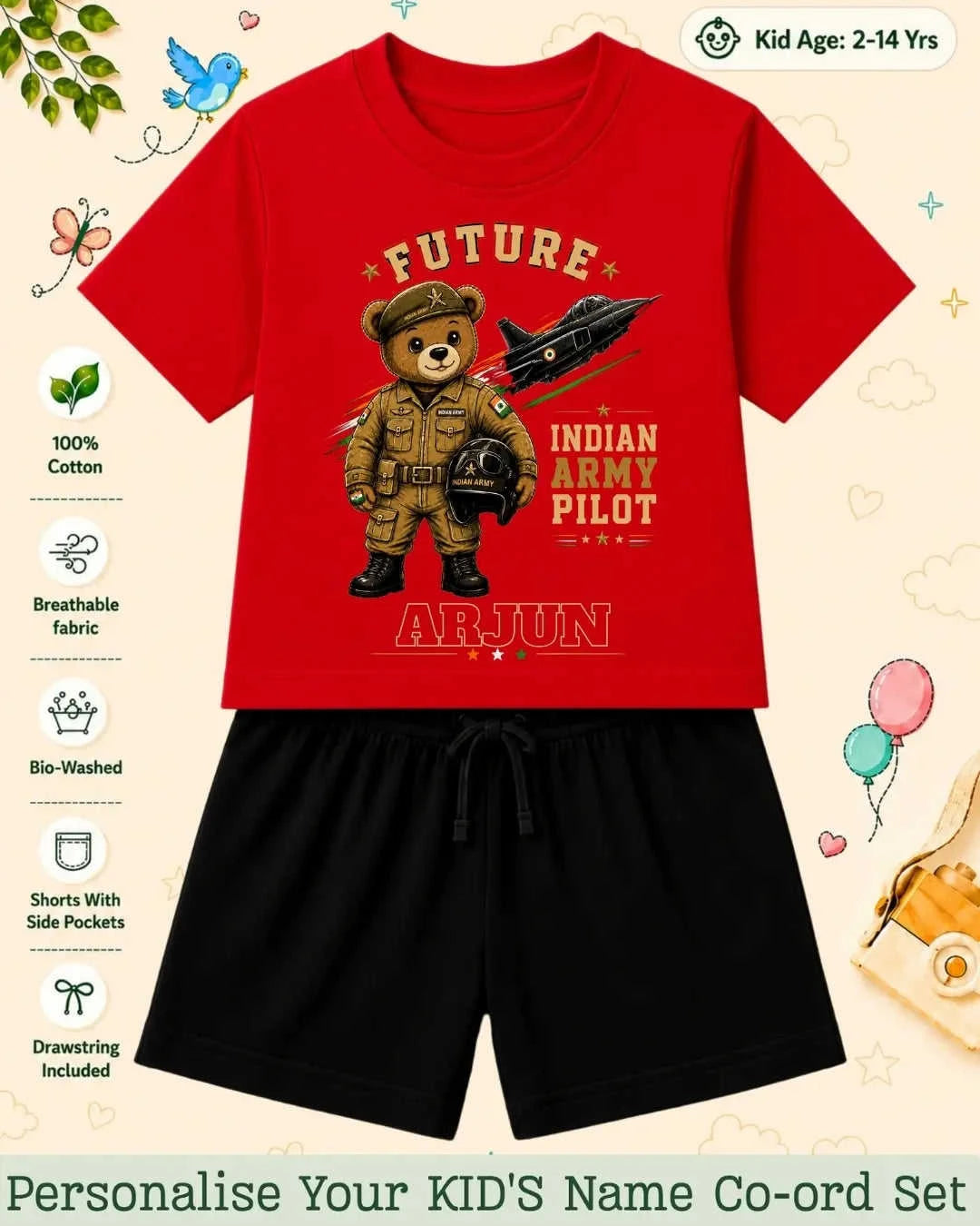 Future Professionals Kid Co-ord Set Swiftsoul
