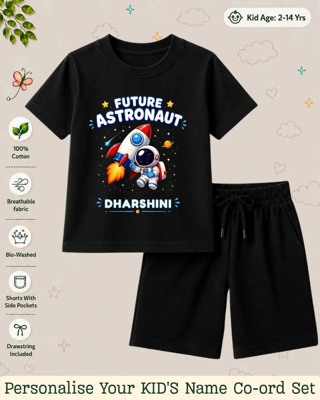 Future Professionals Kid Co-ord Set Swiftsoul