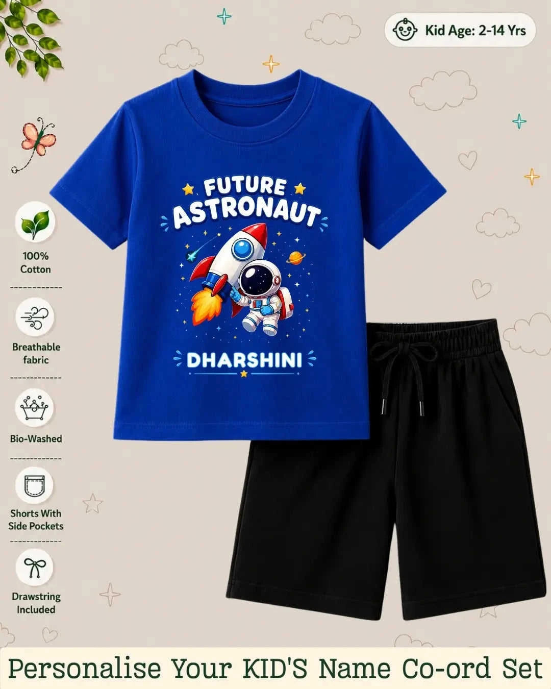 Future Professionals Kid Co-ord Set Swiftsoul