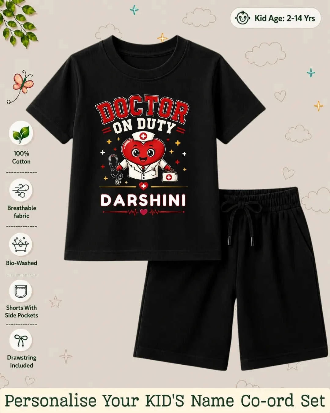 Future Professionals Kid Co-ord Set Swiftsoul