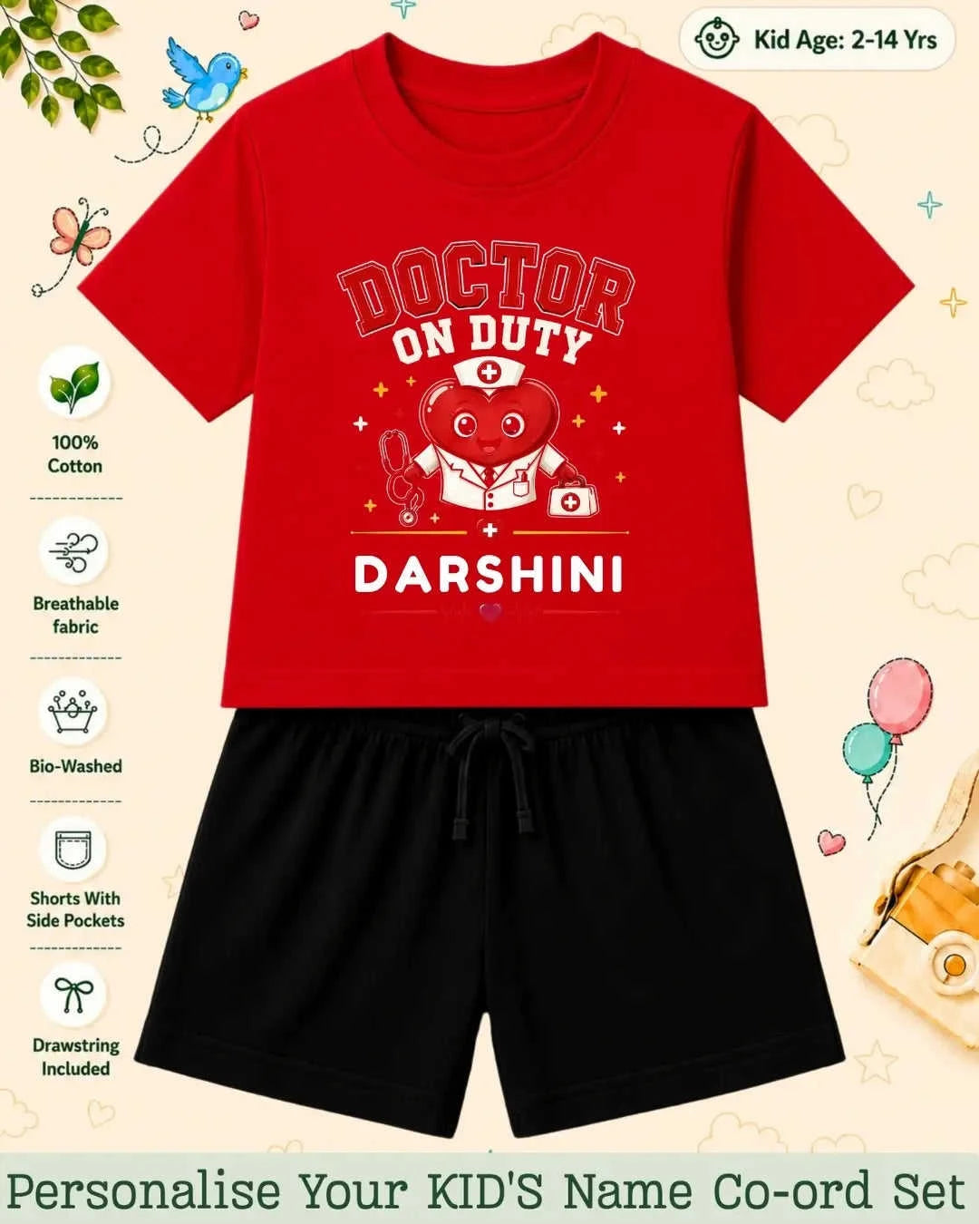 Future Professionals Kid Co-ord Set Swiftsoul