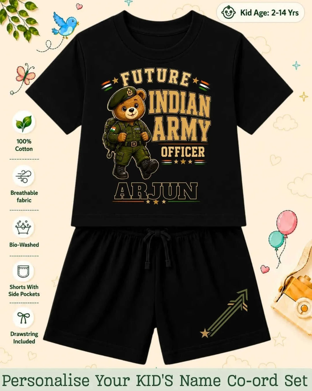 Future Professionals Kid's Co-ord Set Swiftsoul