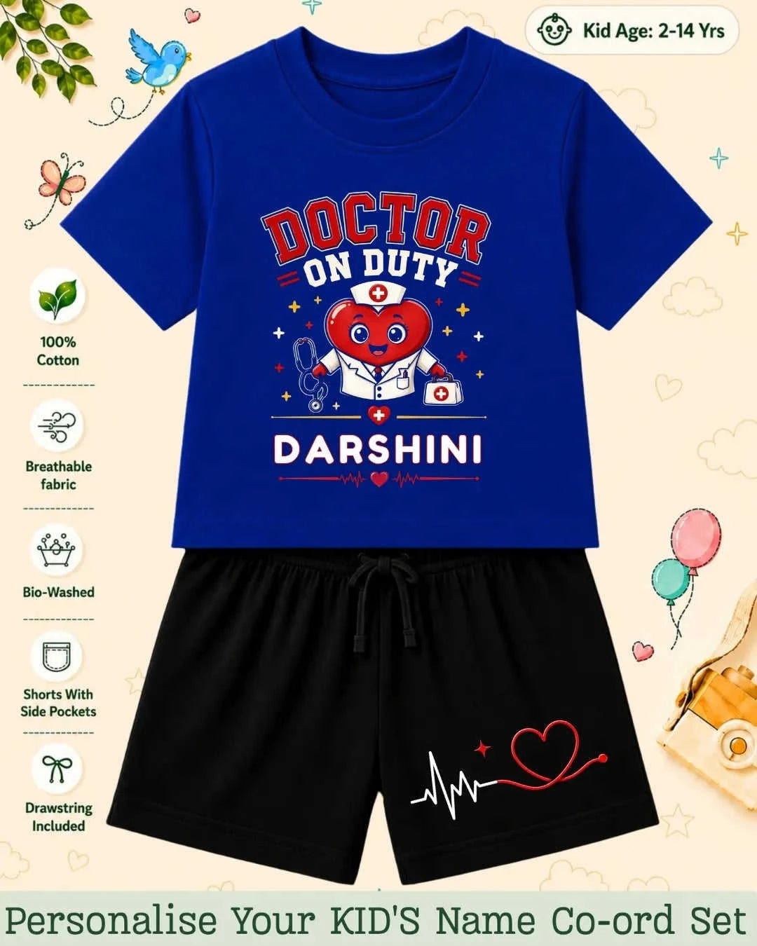 Future Professionals Kid's Co-ord Set Swiftsoul