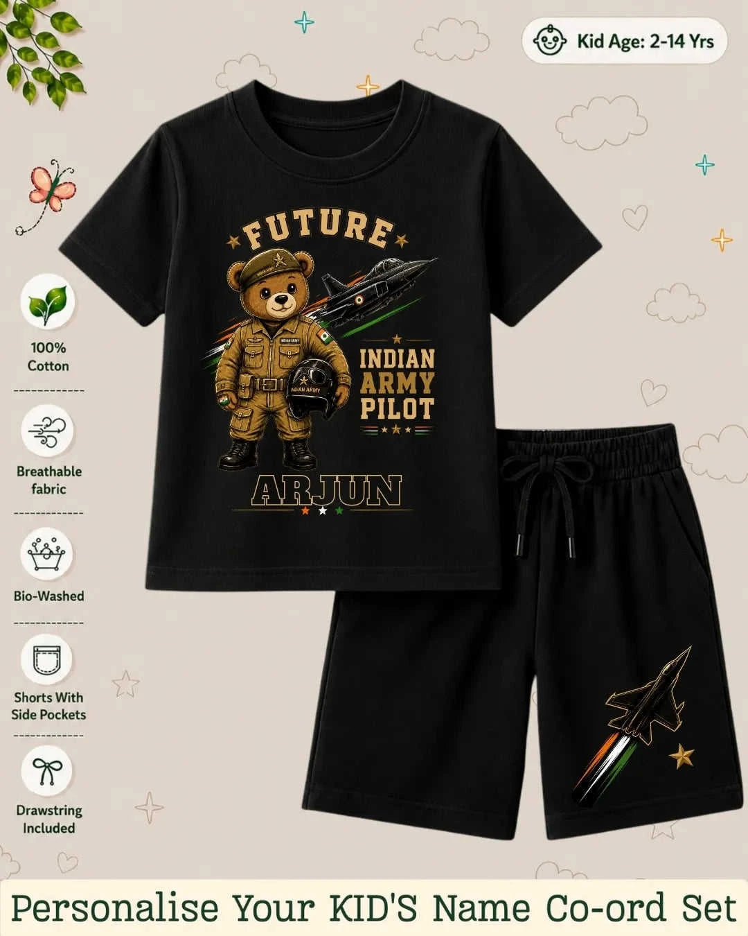 Future Professionals Kid's Co-ord Set Swiftsoul