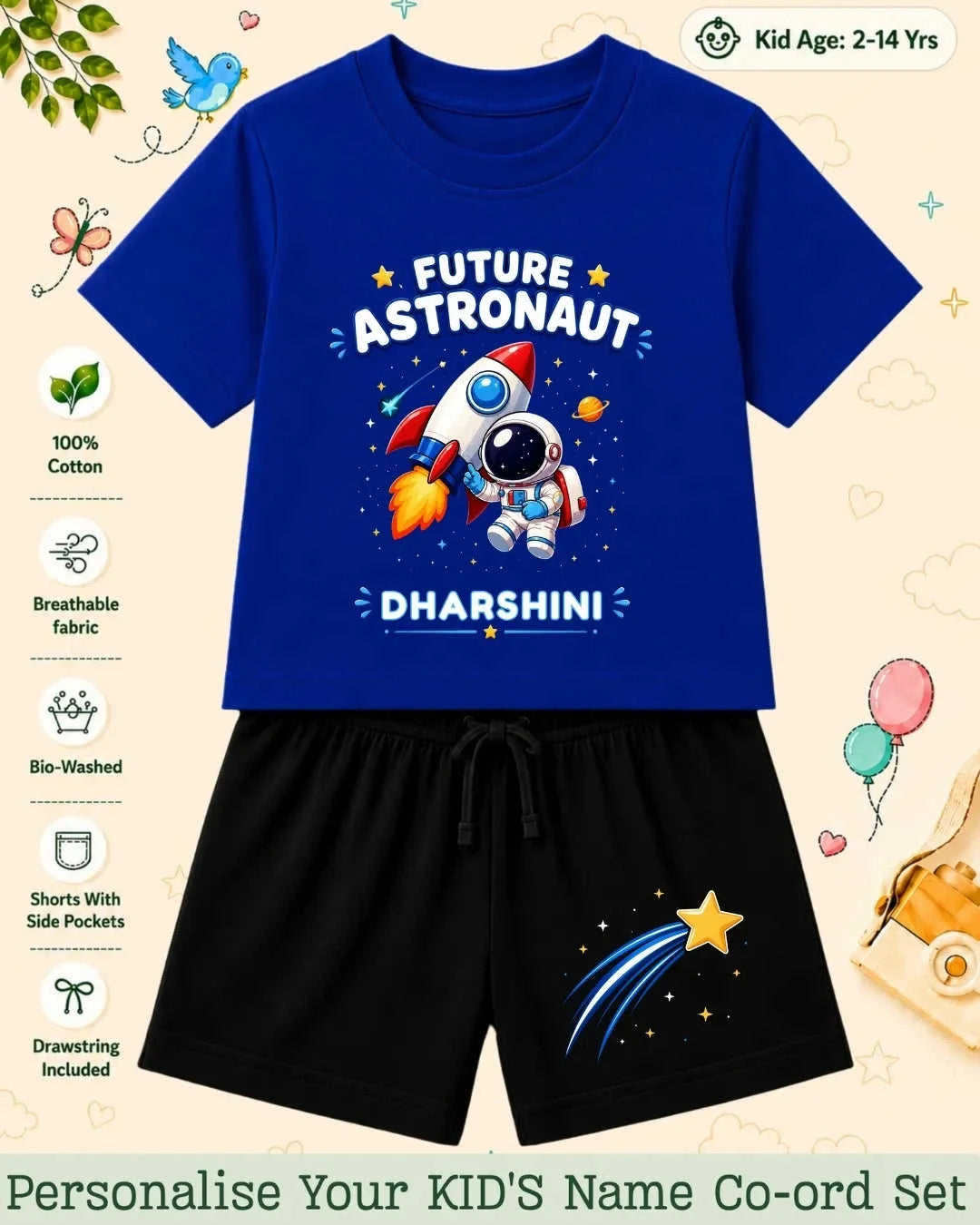 Future Professionals Kid's Co-ord Set Swiftsoul