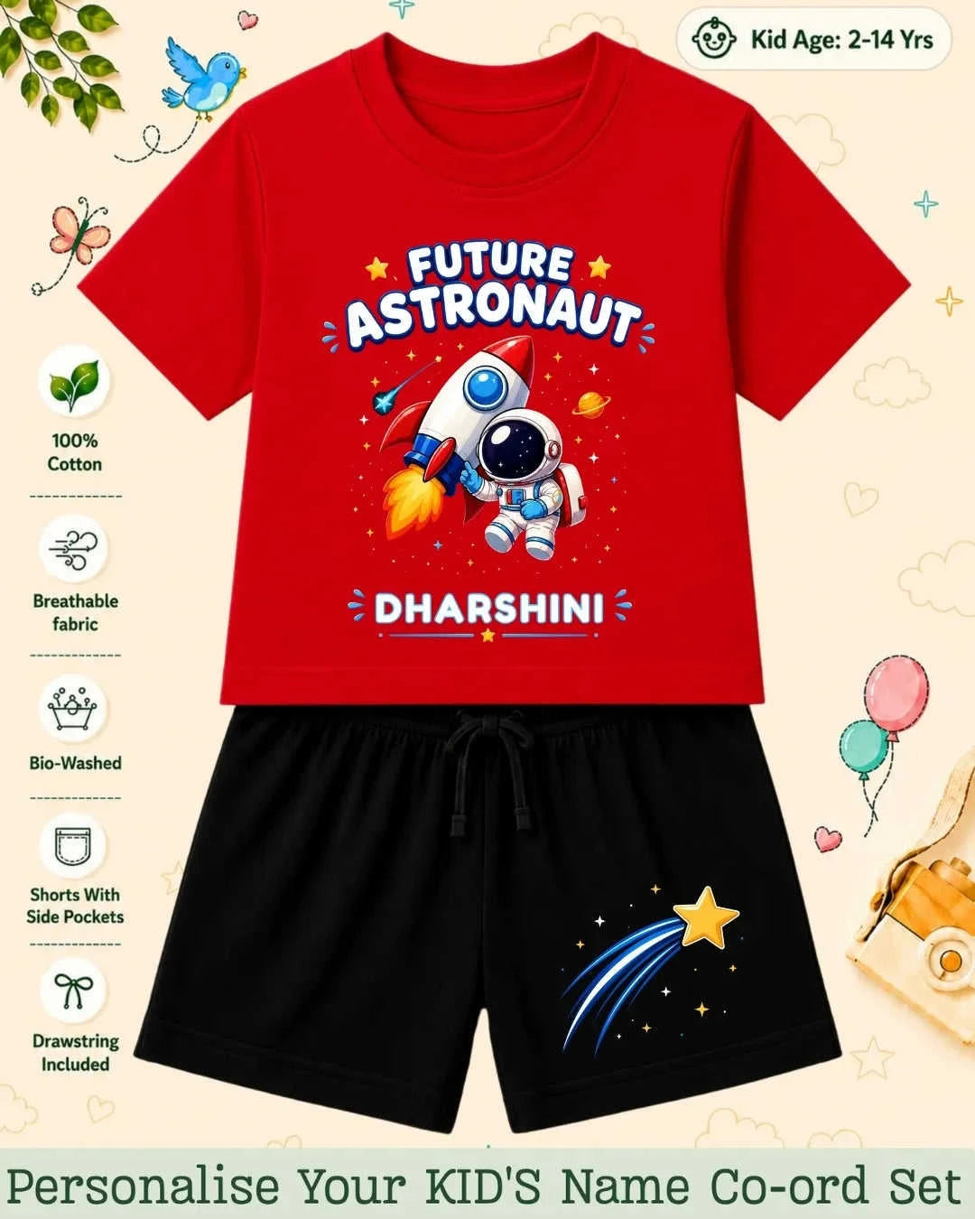 Future Professionals Kid's Co-ord Set Swiftsoul