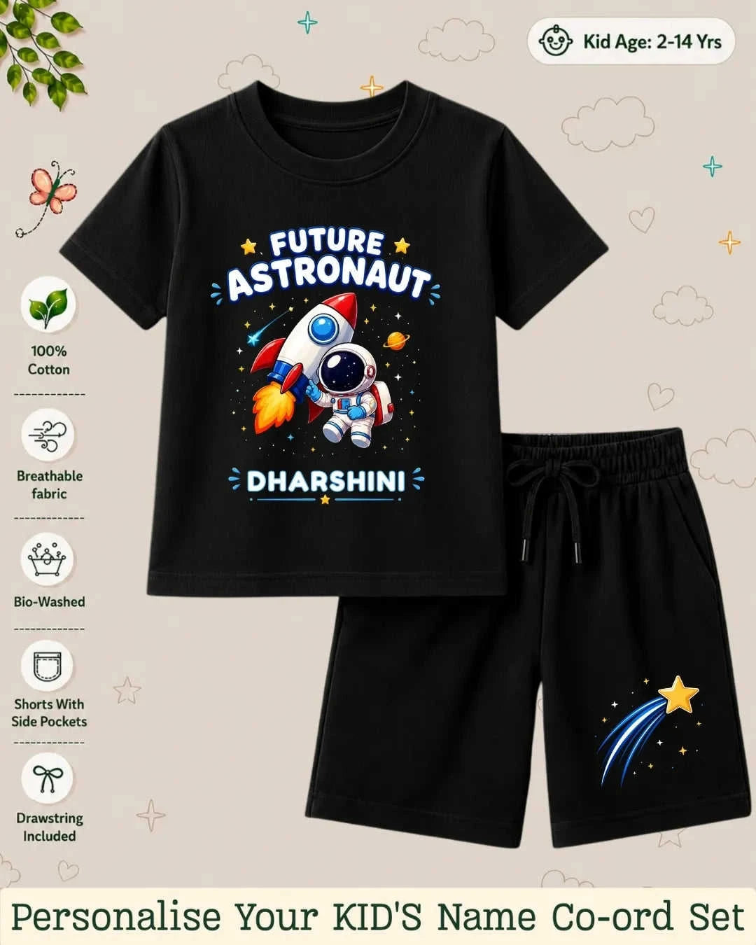 Future Professionals Kid's Co-ord Set Swiftsoul