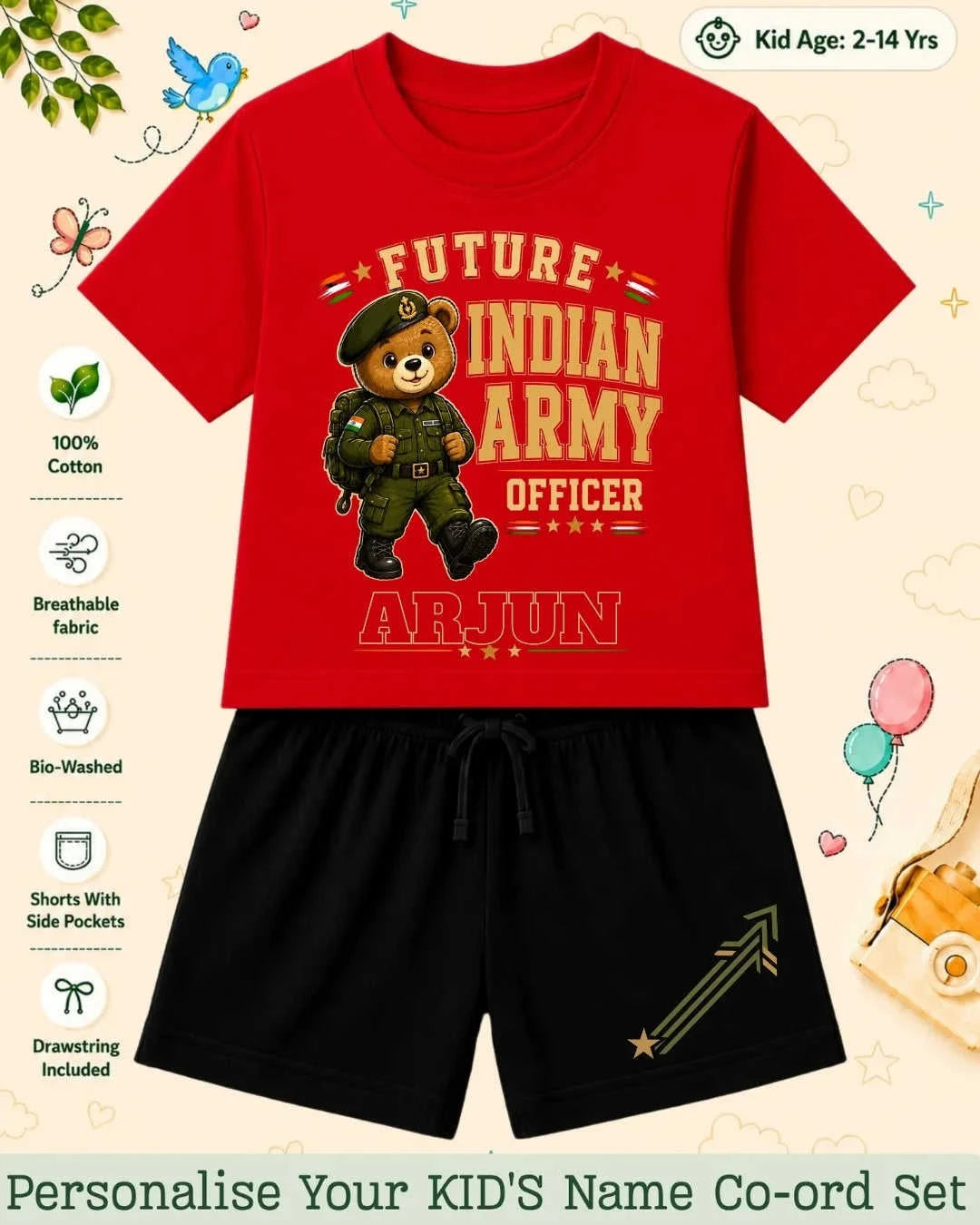 Future Professionals Kid's Co-ord Set Swiftsoul