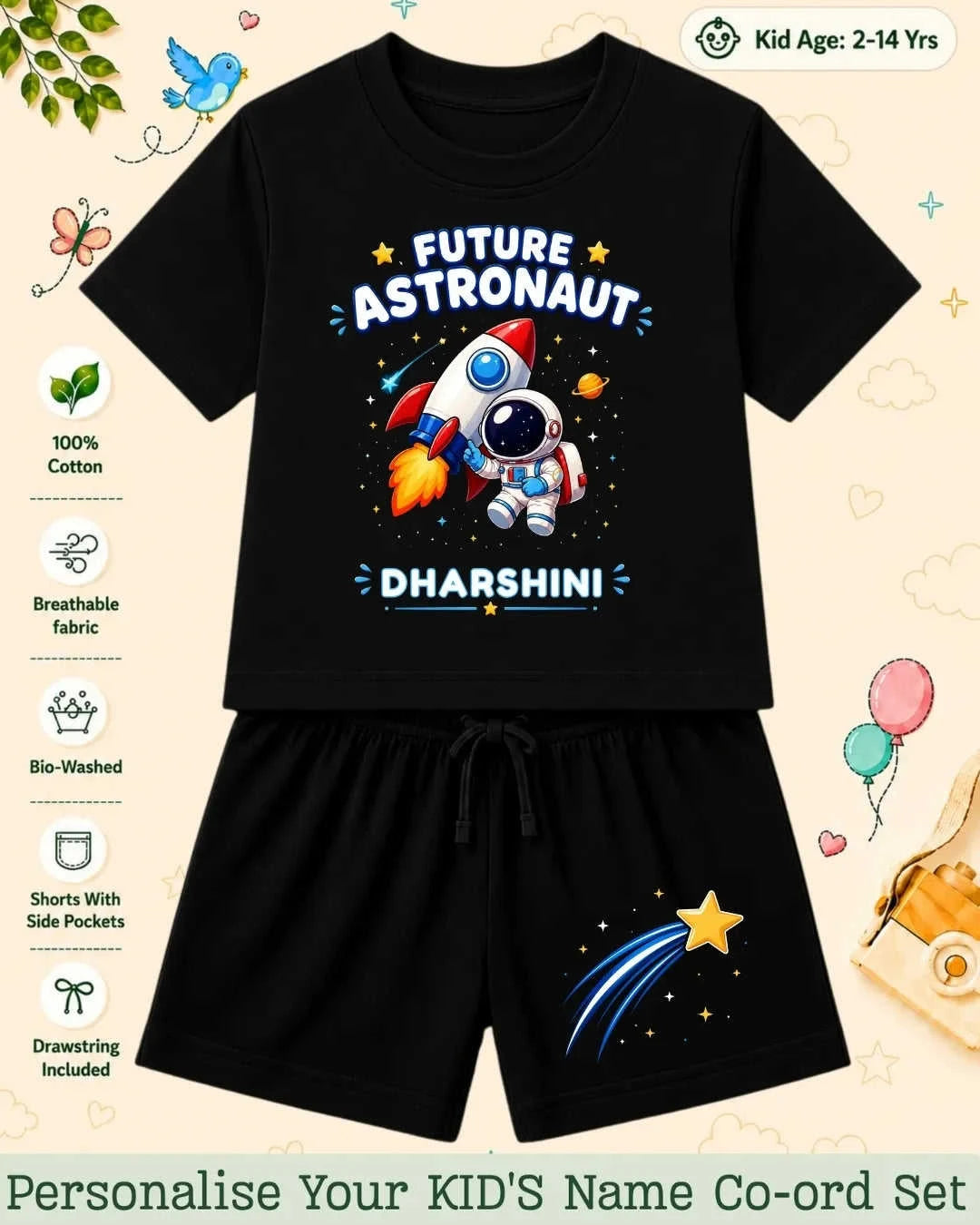 Future Professionals Kid's Co-ord Set Swiftsoul