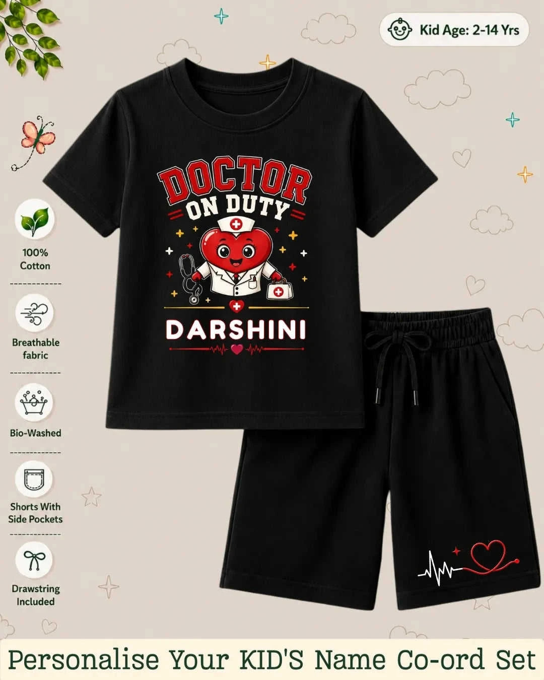Future Professionals Kid's Co-ord Set Swiftsoul