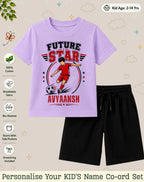 Future Sport Star Custom Kid Co-ord Set Swiftsoul