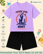 Future Sport Star Custom Kid Co-ord Set Swiftsoul