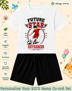 Future Sport Star Custom Kid Co-ord Set Swiftsoul