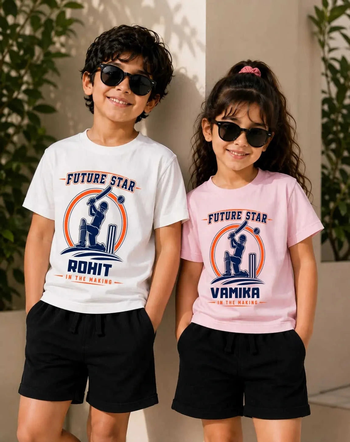 Future Sport Star Custom Kid Co-ord Set Swiftsoul