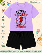 Future Sport Star Custom Kid Co-ord Set Swiftsoul