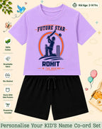 Future Sport Star Custom Kid Co-ord Set Swiftsoul