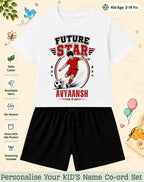 Future Sport Star Custom Kid Co-ord Set Swiftsoul