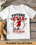 Future Sport Star Custom Kid Cotton Tee Swiftsoul