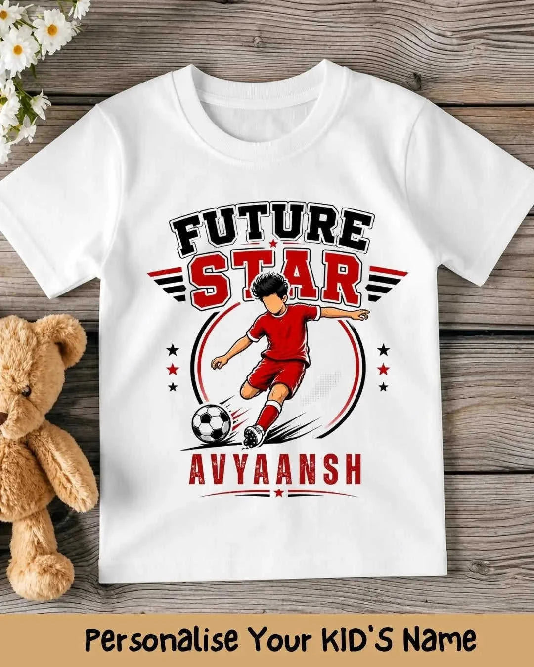 Future Sport Star Custom Kid Cotton Tee Swiftsoul