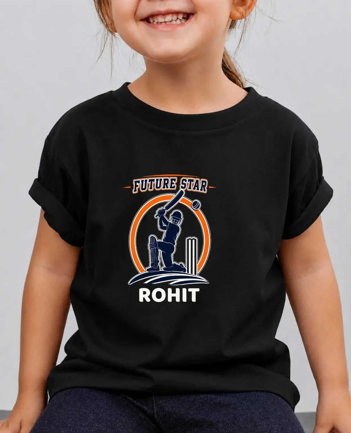 Future Sport Star Custom Kid Cotton Tshirt Swiftsoul