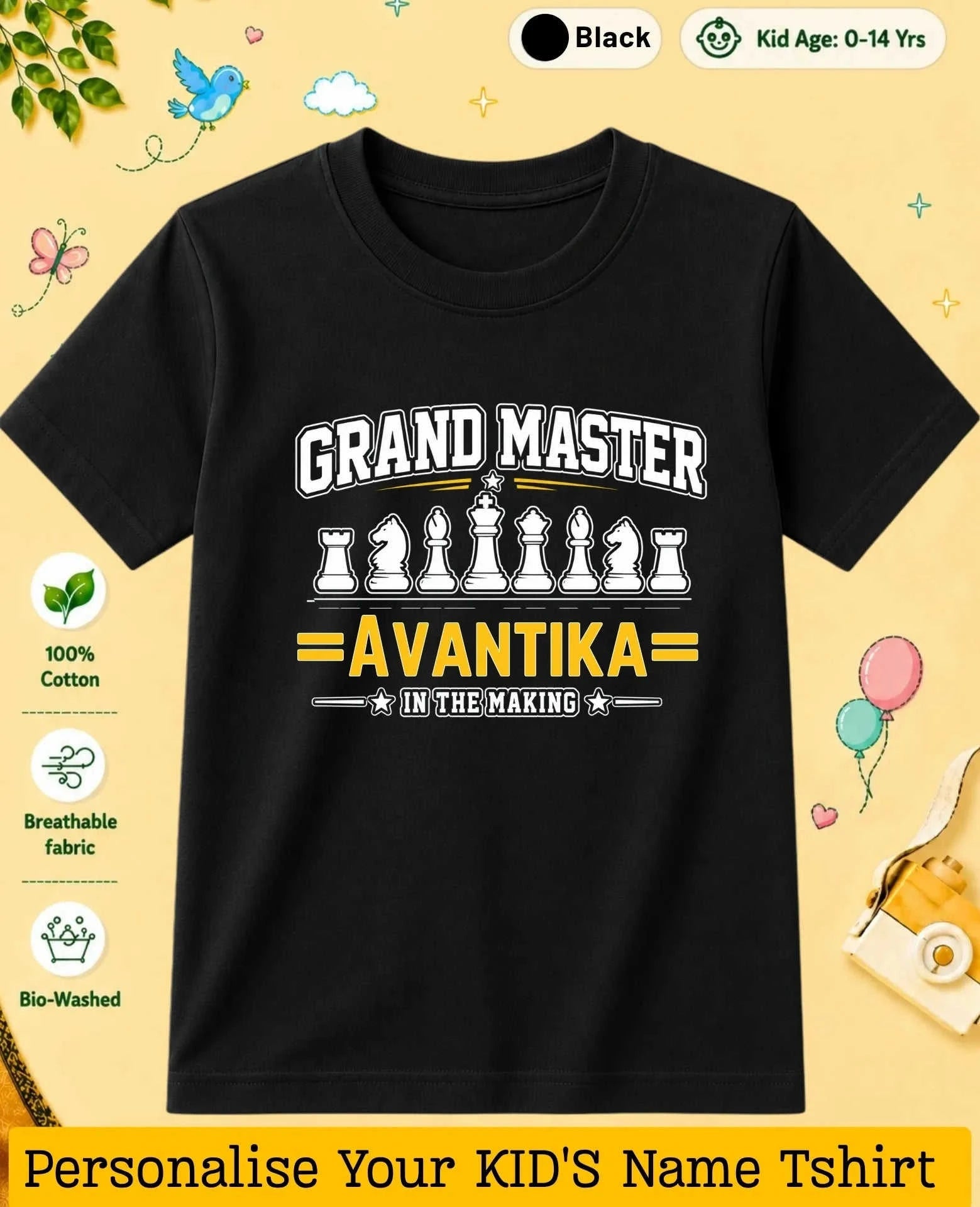 Future Sport Star Custom Kid Cotton Tshirt Swiftsoul