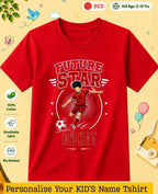 Future Sport Star Custom Kid Cotton Tshirt Swiftsoul