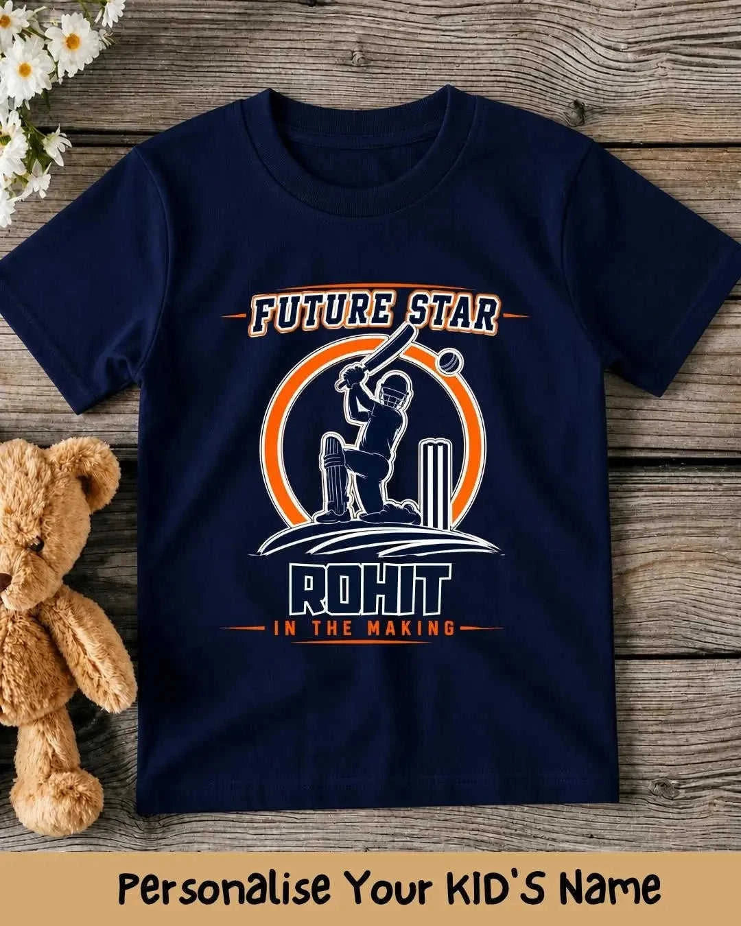Future Sport Star Custom Kid's Cotton Tee Swiftsoul